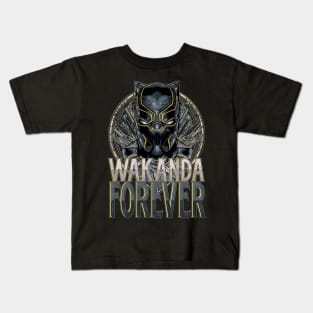 Black Panther Forever Kids T-Shirt